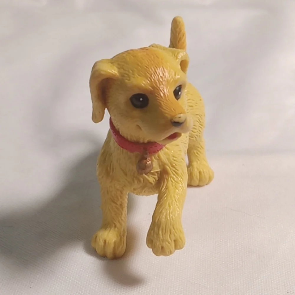 Mattel yellow dog Play figure